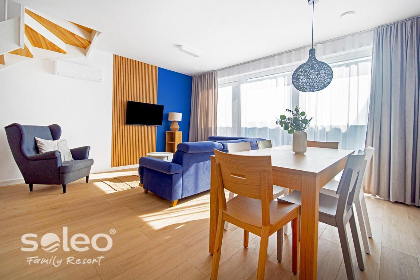 Soleo Family Resort - Domki 3 Min Od Morza - 3 Baseny, 4 Jacuzzi, Sauna, Animacje, Malpi Gaj, 3 Sale Zabaw, 4 Place Zabaw, 2 Restauracje Rewal Dış mekan fotoğraf